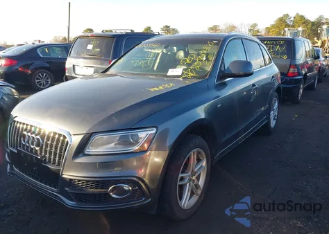 2014 Audi Q5 3.0T Premium Plus from USA, damaged, VIN WA1DGAFP1EA061411